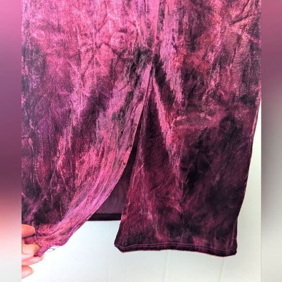 VTG Ceduxion Velvet Slip Jewel Dress M FairyGrunge Whimsigoth 90s Y2K Charmed - Picture 8 of 11